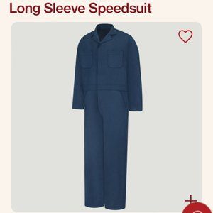 Red Kap Navy Coveralls size 42 Regular (Medium)